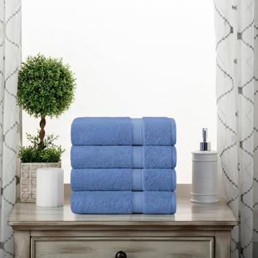 Imagem de SUPERIOR Madison Toalhas de mão pesadas de algodão egípcio, toalhas de pelúcia grossas, essenciais de banho, básicos de pelúcia ultramacia, para banheiro, spa, hotel, resort, banho de hóspedes