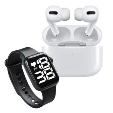 Imagem de Fone de Ouvido Sem Fio Bluetooth AirPro 2 com Estojo de Carregamento S