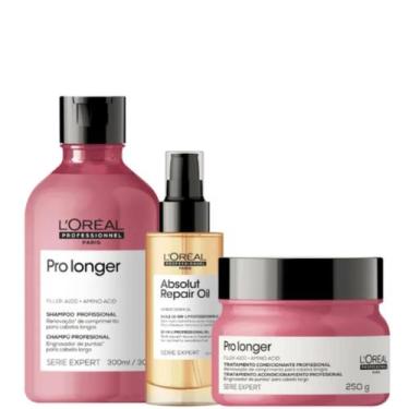 Imagem de Kit L'Oréal Professionnel Serie Expert Pro Longer + Absolut Repair Tri