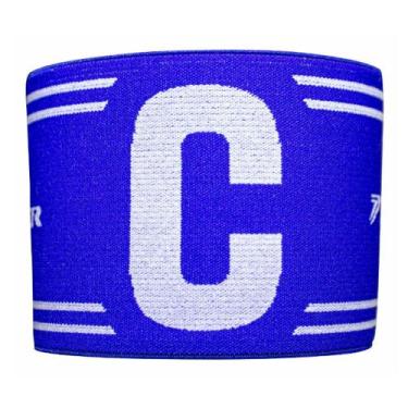 Imagem de Braçadeira Elástica Faixa Capitão Poker Azul - 09701