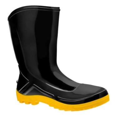 Imagem de Bota de PVC Borracha Galocha Antiderrapante Impermeável - MARLUVAS, Pr