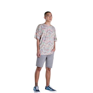 Imagem de Bermuda Masculina Enfim Slim em Sarja com Elastano Laranja 42-Masculino