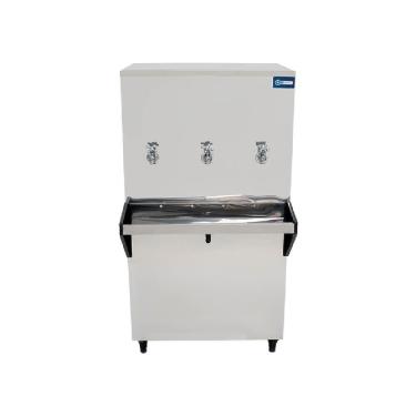Imagem de Bebedouro Industrial de Coluna Knox 100 Litros 3 Torneiras Geladas Inox - 110V