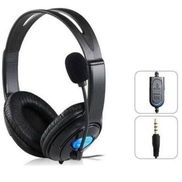 Imagem de Headfone Para Ps4 Com Microfone Para Conectar No Joystick