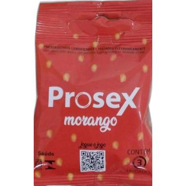 Imagem de Preservativo Prosex Morango - Sensação de Contato e Prazer - Inaltex I