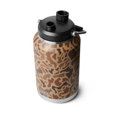 Imagem de YETI Jarro Rambler Gallon 2.0, isolado a vácuo, à prova de vazamento, aço inoxidável com MagCap, camuflagem de zonas úmidas