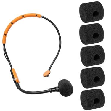 Imagem de Voarmaks 5 peças de capas de microfone SM31 compatíveis com Shure SM31 P31 PGA31-TQG SM31FT, BLX14/SM31 BLX14/P31, WH20 sistema de microfone/fone de ouvido sem fio, filtro pop de espuma de alta