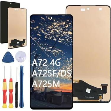 Imagem de Yuxyiony Nova tela de substituição para tela LCD Samsung Galaxy A72 4G A725F/DS A725M e acessórios de ferramenta de substituição