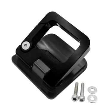 Imagem de Generic Gancho de motocicleta, porta-malas do porta-malas do gancho de montagem de cicatrizes Capaceador de capacete de ajuste, gancho de scooter para GTS 300, Preto