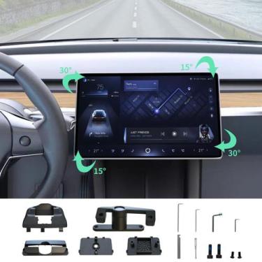 Imagem de Suporte giratório de tela SNKOL para Tesla Model Y 2020-2023 e Model 3