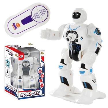 Imagem de Robô de Brinquedo Anda Fala Dança Com Controle Remoto Inteligente Educ