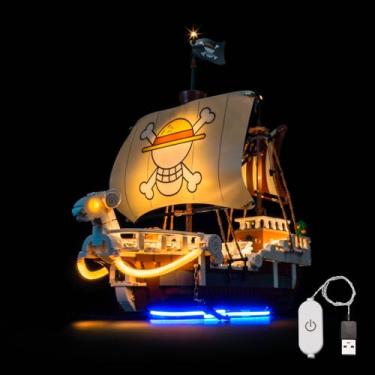 Imagem de LocoLee Light kit Compatible with Lego 75639 The Going Merry Pirate Ship ONE Piece - No Model Only Light, LED Lighting Accessories Compatible with Lego Forward Merry Pirate Ship (Standard Version)