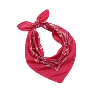 Imagem de Bandana Unissex Com Estampa Boêmia De Paisley, Bandana Hiphop, Máscara