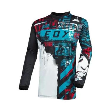 Imagem de Camisa De Motocross Respirável Para Adultos Verão Jersey De Corrida De