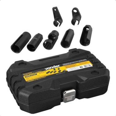 Imagem de Jogo Soquete Para Sensor Sonda Lambda Com 7 Peças Vonder