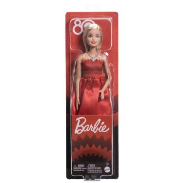 Imagem de Barbie - Colecao 80 Anos - Vestido Vermelho Rubi MATTEL
