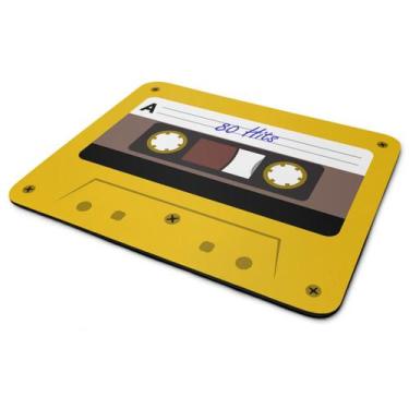 Imagem de Mouse Pad Geek - Fita cassete K7 80 Hits - JPS INFO
