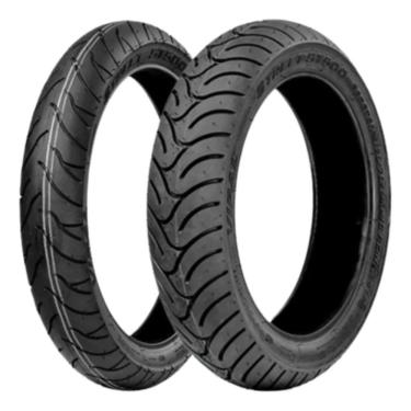 Imagem de KIT PNEU 100/80-17 52s + 14070-17 66s ST500 VIPAL USO SEM CAMARA Ninja 250R e Ninja 300 CB300R CB300F Twister FZ25 