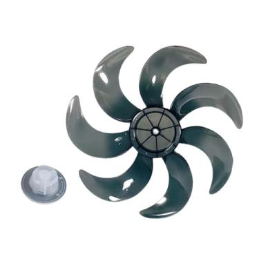 Imagem de Generic Acessórios para ventiladores de substituição de folhas de ventilador, alto desempenho, fácil de instalar, peça profissional com tampa de porca para, 14inch