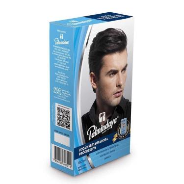 Imagem de Loção Restauradora Progressiva Palmindaya 160ml Cx Azul