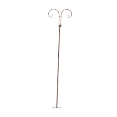 Imagem de Bothyi Ganchos de pastor duplo para suporte de plantas suspensas ao ar livre, suporte de gancho de jardim para luzes de lanterna, decoração de casamento,