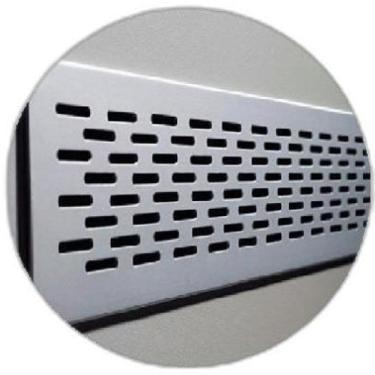 Imagem de Grade Ventilacao 800Mm Aba 28 Aluminio