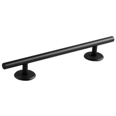 Imagem de Kokiya Brinquedo de Brinquedo Educativo para Skate, Trilho Redondo para Prancha de Dedo, Brinquedo Educativo para Parques de Metal Criativos, Trilho para Ska, Preto