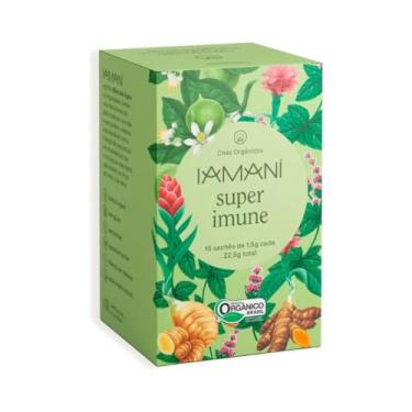 Imagem de Chá Orgânico Iamaní Super Imune Cúrcuma Hortelã Gengib 15sac
