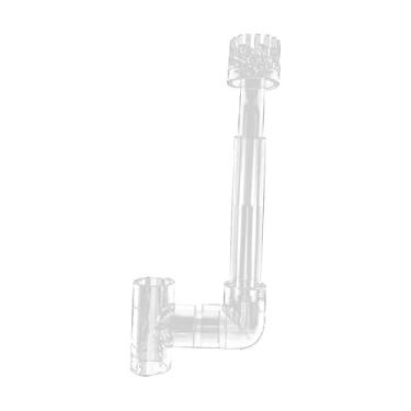 Imagem de ＡＷＨＡＯ Conjunto de cotovelo para skimmer de aquário, filtro para tanque de peixes, filtro interno rotativo funcional e resistente, Diâmetro Interno 16