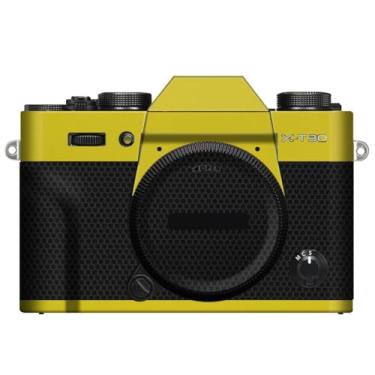 Imagem de X-T30 X-T30II Película protetora de vinil antirarranhões para câmera FujiFilm X-T30 Mark II XT30II (ouro fosco)