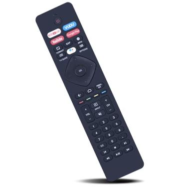 Imagem de NH800UP RF402A-V14 Substituição de controle remoto por voz para Philips Android 4K Ultra HD Smart LED TV 55PFL5604/F7 55PFL5704/F7 65PFL5504/F7 65PFL5704/F7 43PFL5766/F7 50PFL5704/F7 URMT26RR ST004