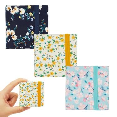 Imagem de NICENEEDED Caderno de desenho em aquarela portátil de 3 peças, 20 folhas de 300 g/m2 (63,5 kg), caderno de desenho em aquarela pequeno quadrado texturizado para viagem