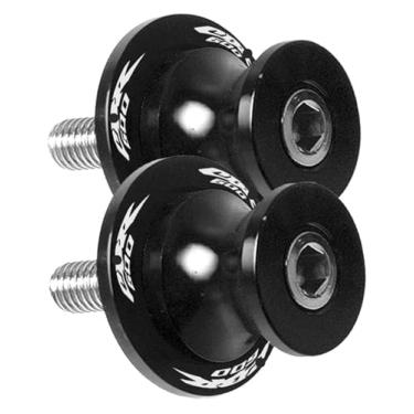 Imagem de Carretéis deslizantes de motocicleta de 8 mm compatíveis com Hornet CBR600 RR CBR600RR CBF600 S 600 CBF 500 2003-2018 (8 mm preto)