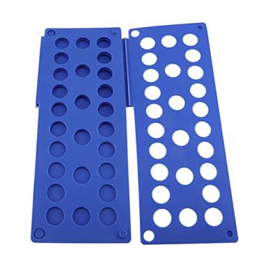Imagem de Xixian Armazenamento Em Casa, Grandes Roupas Organizador Closet Bundled Camisa Folding Board Fold Calças, Economia de Espaço Com Forte Dureza, Roupas Fáceis Organizar para Lavanderia (Azul)