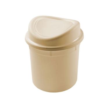 Imagem de Lixeira Basculante Para Pia 2,7 Litros Nude