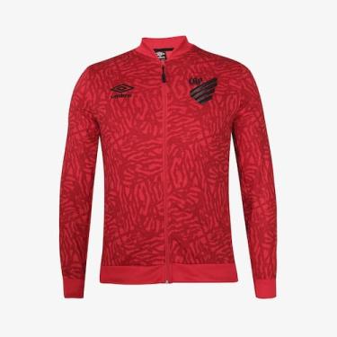 Imagem de Jaqueta Athletico Paranaense Hino 2024 Umbro Masculino, G, Vermelho, M