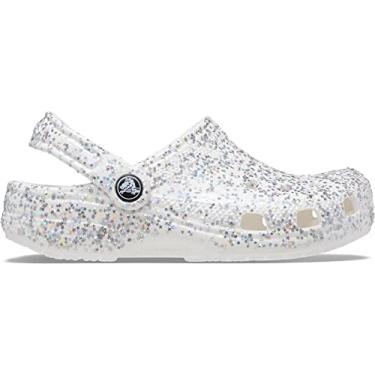 Imagem de Sandália crocs classic starry glitter clog t white - 24