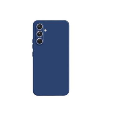 Imagem de Capa Samsung Galaxy A54 5G Silicon Bumper azul escuro - Lightbek Offic