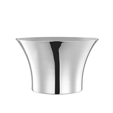 Imagem de Baldes de gelo isolados Balde de gelo de aço inoxidável balde de champanhe balde refrigerador de cerveja balde de vinho doméstico baldes de gelo para festa/casa/bar/clube KTV balde de champanhe para