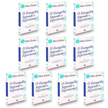 Imagem de Kit com 10 Exemplares do Evangelho Segundo o Espiritismo - 10 Livros -