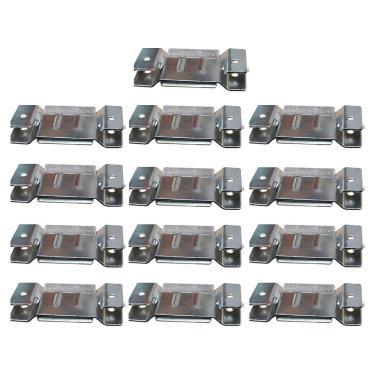 Imagem de 13 Pares de Conector de Encaixe para Móveis Sofá Cabeceira Painel Zincado G59