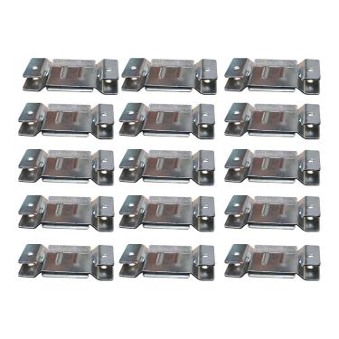 Imagem de 15 Pares de Conector de Encaixe para Móveis Sofá Cabeceira Painel Zincado G59