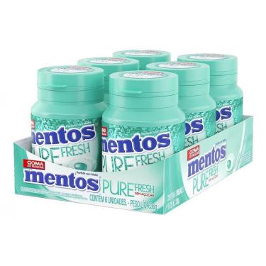 Imagem de Mentos Pure Fresh Wintergreen Garrafa 6Un