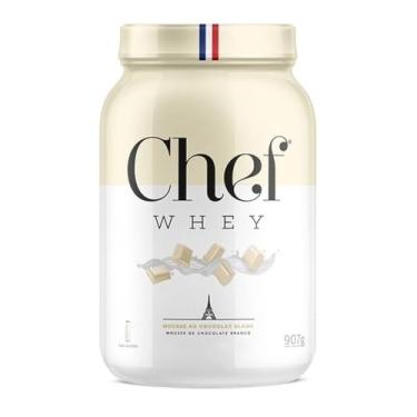 Imagem de Chef Whey Protein Zero Lactose 907g- Chef Whey (907g, Mousse de Chocolate Branco)
