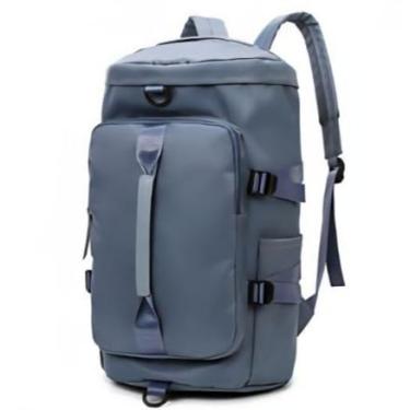 Imagem de Bolsa Mala Esportiva Mochila Costa Transversal Fitness Treino Futebol Academia Impermeável 30L Capacidade(Azul)