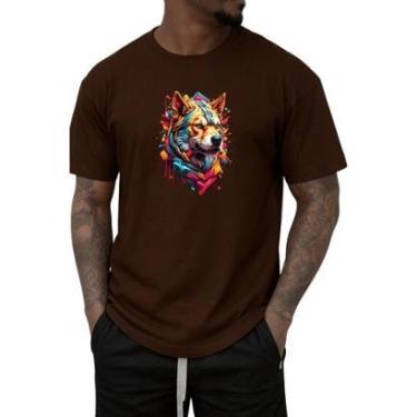 Imagem de Camiseta Casual Masculina com Estampa Minimalista-Masculino