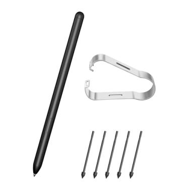Imagem de Caneta SSS GRGB S para Samsung Galaxy Tab S10/S10+/S10 Ultra, S9/S9+/S9 Ultra/S9 FE, caneta de substituição também serve para S8/S7/S6 Lite, com 5 pontas e pinças (sem Bluetooth), preta