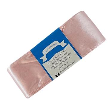 Imagem de TRADER, Fita De Cetim Trader 38mm N°9 Com 10 Metros, COR 07 SALMON CLARO