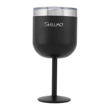 Imagem de Taça Térmica a Vácuo para Gin - 530ML - Shellmo, PRETO