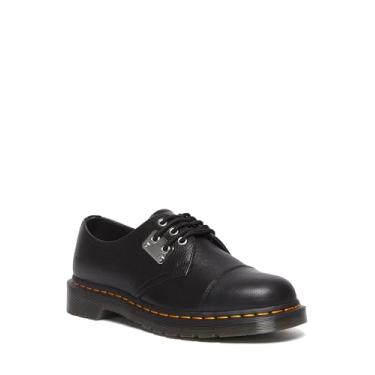 Imagem de Dr. Martens Unissex adulto 1461 Hdw Oxford, Napa preto moído, 14 Women/13 Men